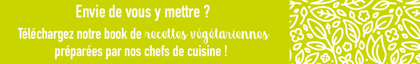 Découvrez nos recettes végétariennes ! 