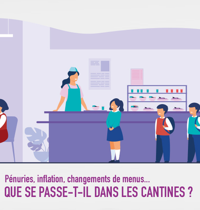 Que se passe-t-il dans les cantines ? Inflations, pénuries...