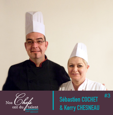 Sébastien et Kerry le duo n°3, finalistes du concours culinaire portait-sebastien-cochet-kerry-chesneau-concours-culinaire-ncodt2016