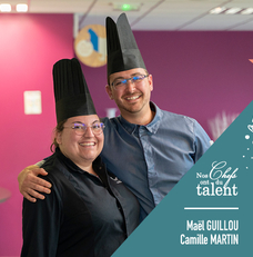 Concours culinaire-duo-Mael Guillou Camille Martin