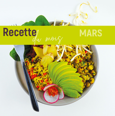 Découvrez notre recette de mars !