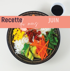 Bowl du mois de juin : chirashi